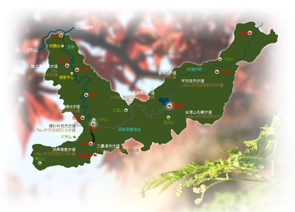 太平山森林游乐区旅游网-地理位置交通地图